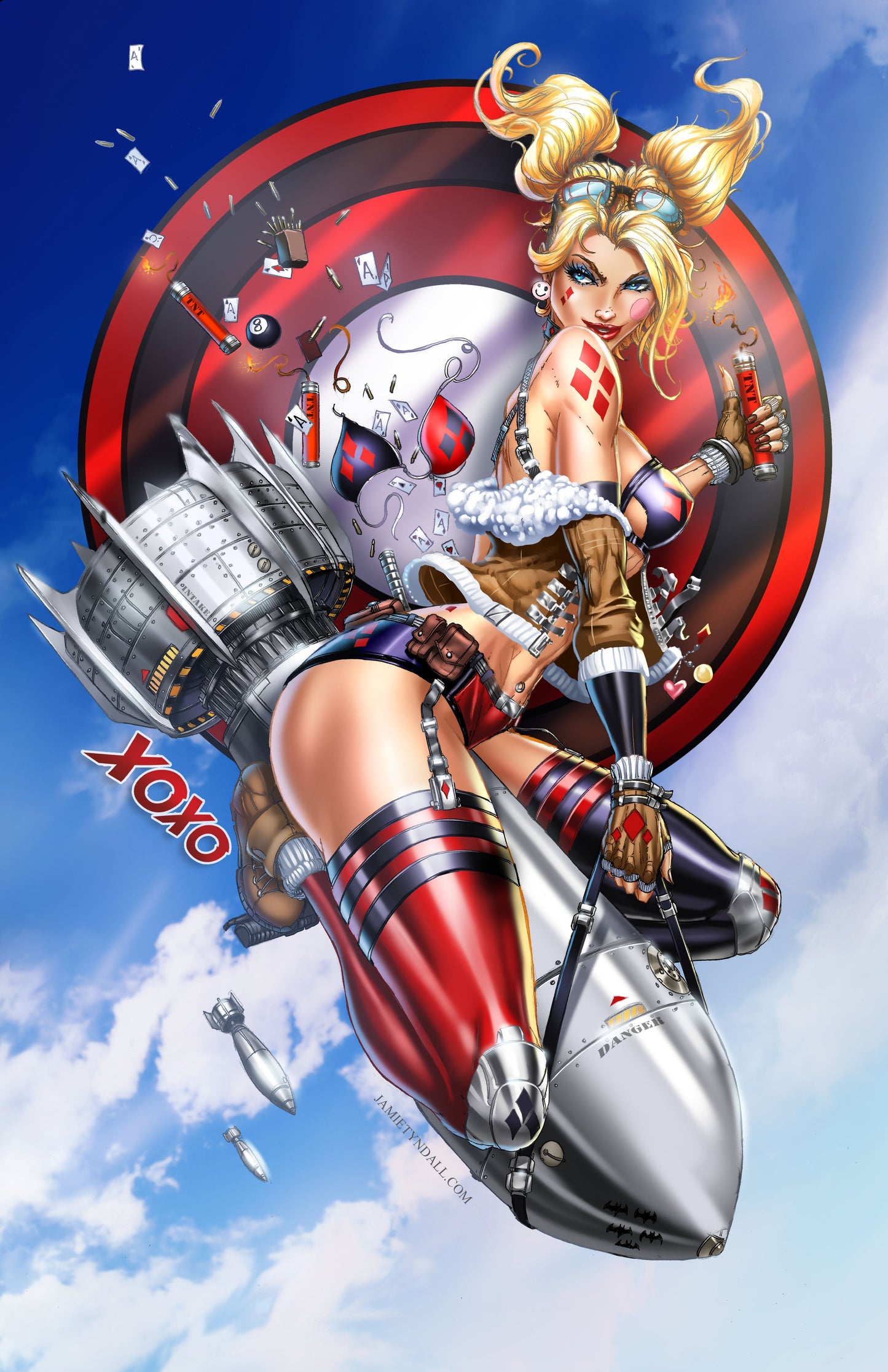 Harley Bombs Away Print