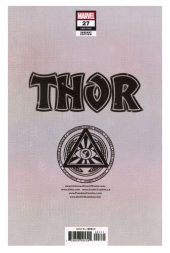 THOR #27 UNKNOWN COMICS IVAN TAO EXCLUSIVE VIRGIN VAR (09/28/2022)