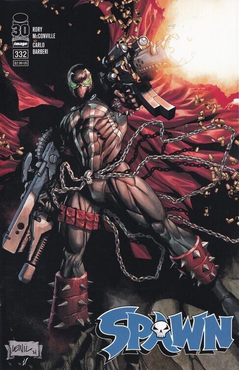 Spawn #332 (Image, 2022)- Cover A (Leinil Francis Yu Variant)