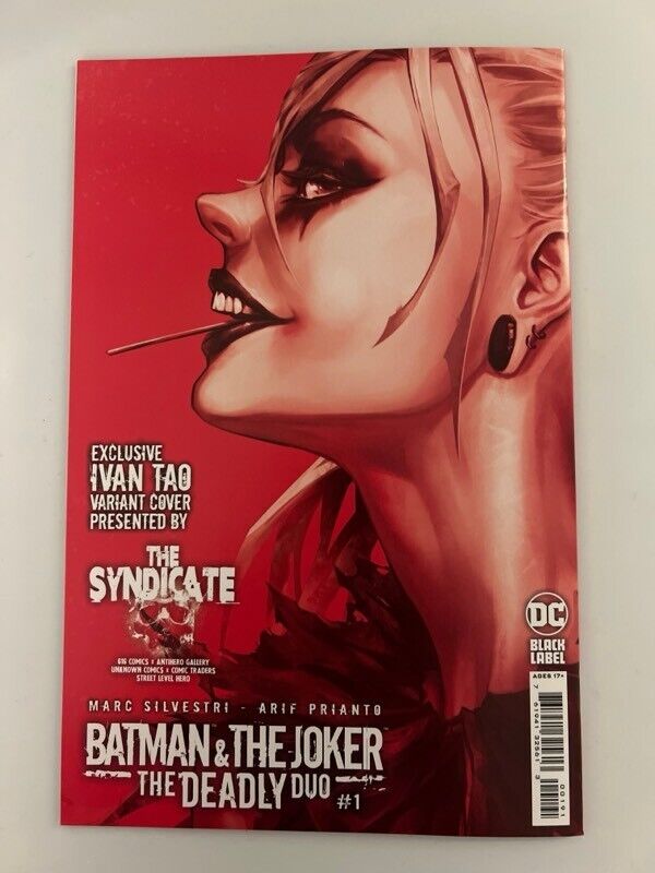 🔥🦇 BATMAN & THE JOKER THE DEADLY DUO #1 IVAN TAO Variant