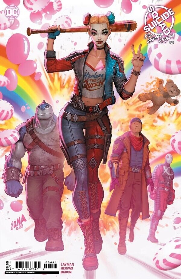 Suicide Squad Kill Arkham Asylum #4 (Of 5) Cover C David Nakayama SEALED COPY !