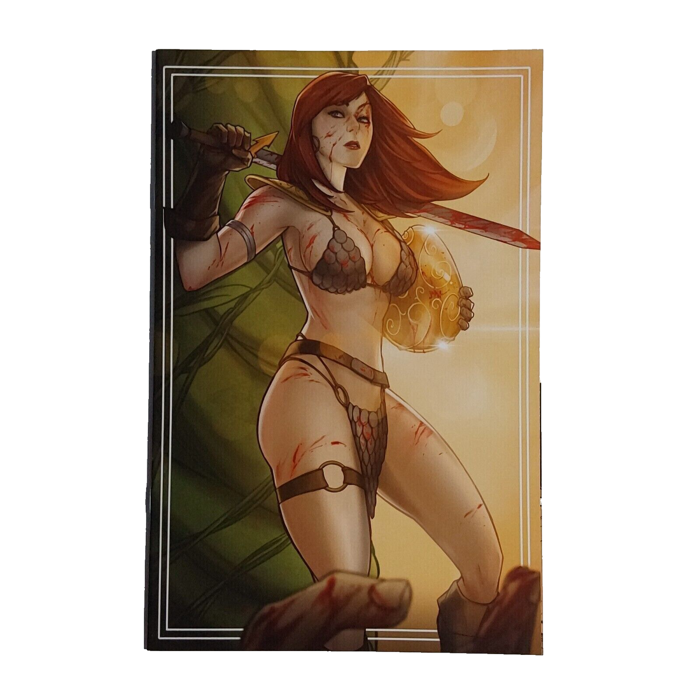 RED SONJA FAIRY TALES 1 2022 MELENDEZ COMICXPOSURE VIRGIN VARIANT DYNAMITE