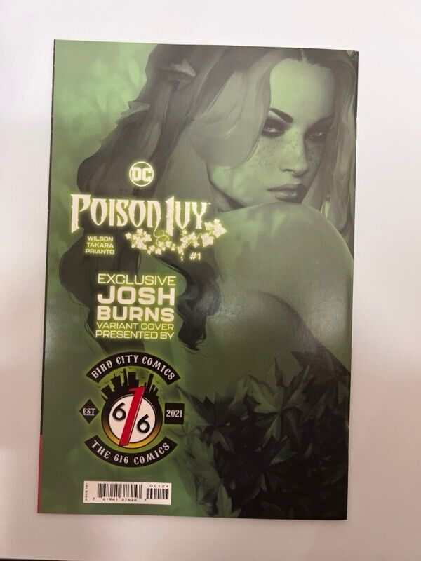 POISON IVY #1 (JOSH BURNS EXCLUSIVE VARIANT)(2022) COMIC ~ DC COMICS IN STOCK