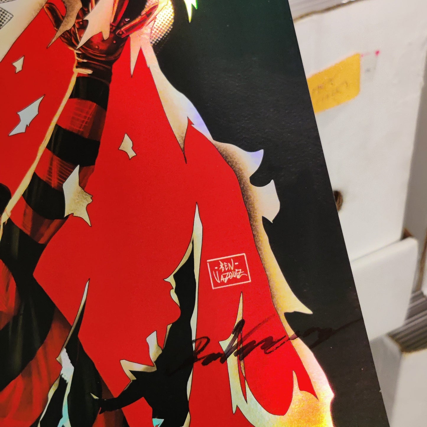 Wes Craven #1 Ben Vazquez CBQ Virgin Variant (Signed by Vazquez)