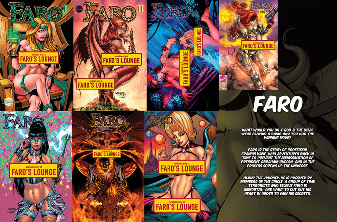 Faro: Winter 1869 – Digital Download | Yakuza Mary Jane & King Abraham Lincoln Mature Alt-History Graphic Novel