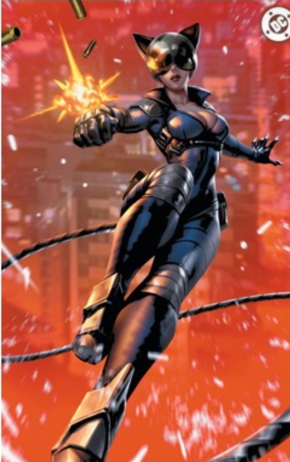Absolute Catwoman #1 art by Derrick chew