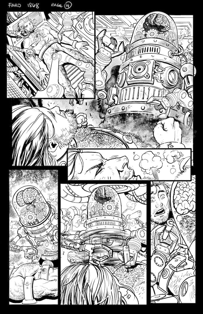 Faro: 1868 – Steampunk Jessica Rabbit Cover | Mature Full-Color Graphic Novel by Jose Varese