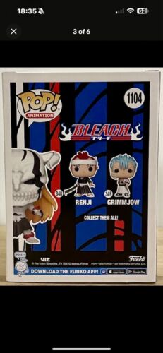 FULLY-HOLLOWFIED ICHIGO ANIMATION BLEACH 2023 FUNKO POP SHOP EXCLUSIVE #1104 NIB