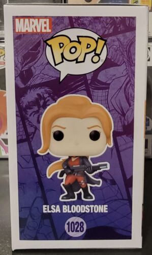 Funko Pop Marvel Elsa Bloodstone #1028 Walgreens Exclusive With Protector