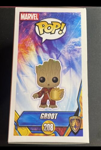 Funko Pop! Vinyl: Marvel - Groot (w/ Patch) - Hot Topic (HT) (Exclusive) #208