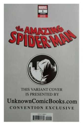 Amazing Spider-Man #1 Philip Tan Virgin Color Splash Cvr Unknown Marvel 2018 NM