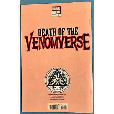 Death of the Venomverse #1J Davide Paratore Exclusive Virgin Variant (KEY)