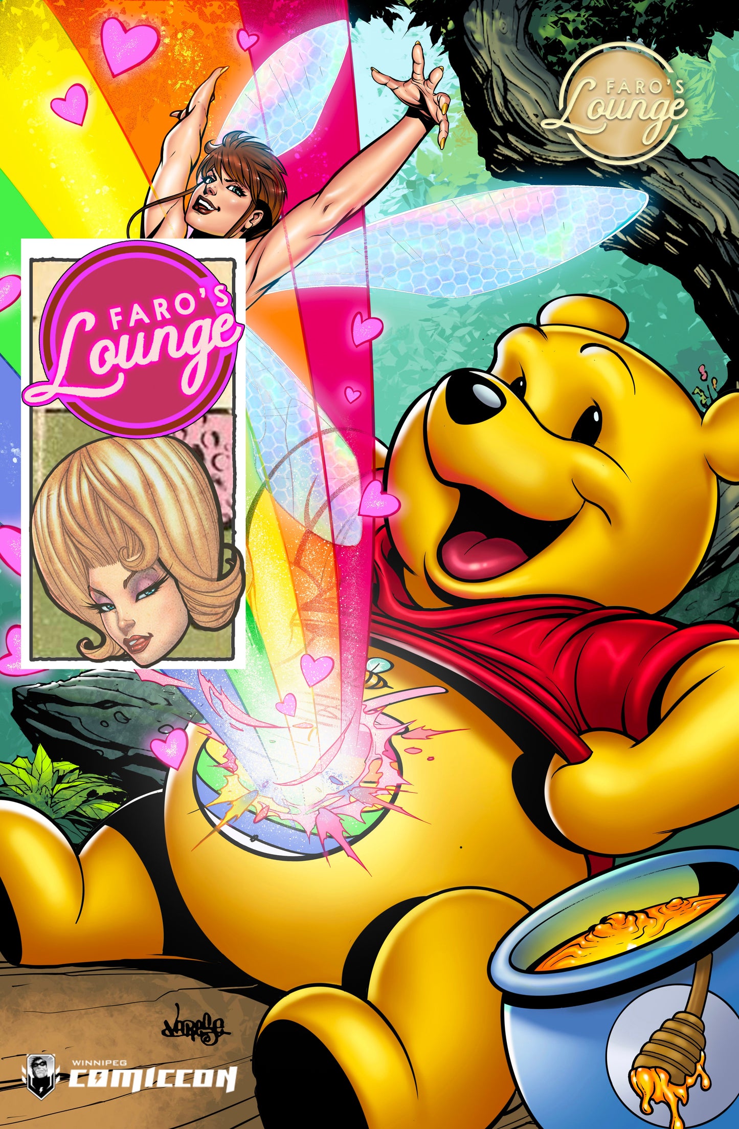 Winnipeg Comic Con LTD – All Natural Wasp: Alien Hybrid Rainbow Care Bear Variant | Faro's Lounge