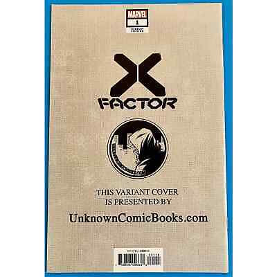 X-Factor  #1K Kael Ngu Virgin Variant Unknown Comic Books (KEY)