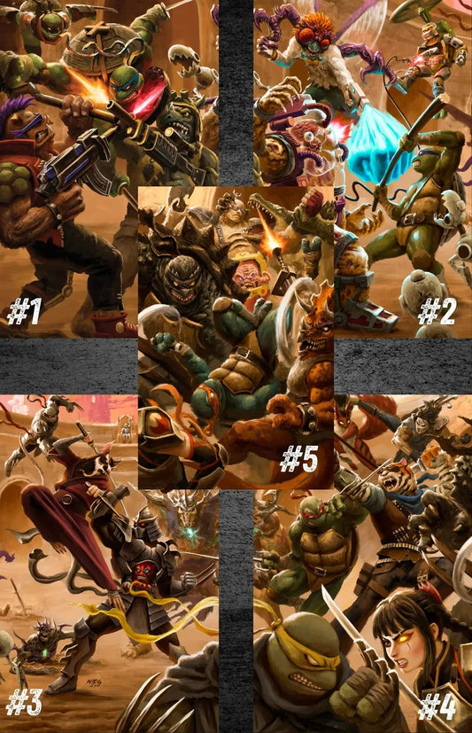 TMNT: Battle Nexus #1 - #5 Virgin - ECC NRG Exclusive (2/18/26)