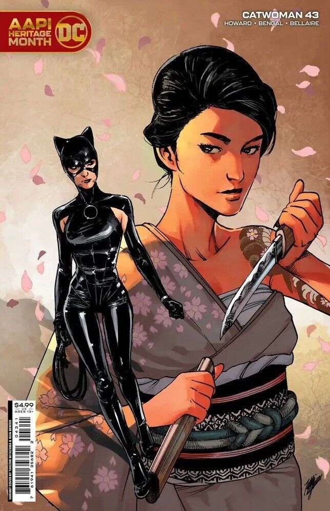CATWOMAN #43  MIYAZAWA AAPI HERITAGE MONTH VARIANT 2022 DC COMICS