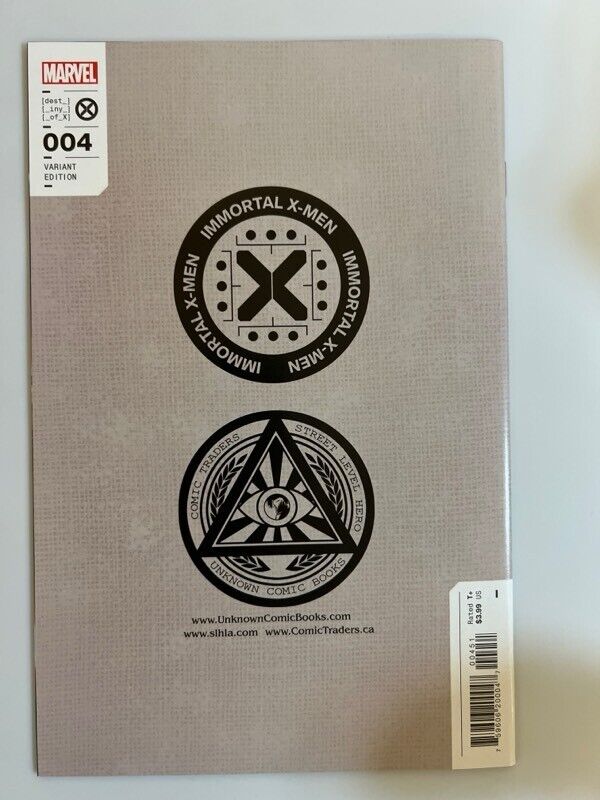 🔥✖️ IMMORTAL X-MEN #4 MEGHAN HETRICK Unknown 616 Comics Virgin Variant