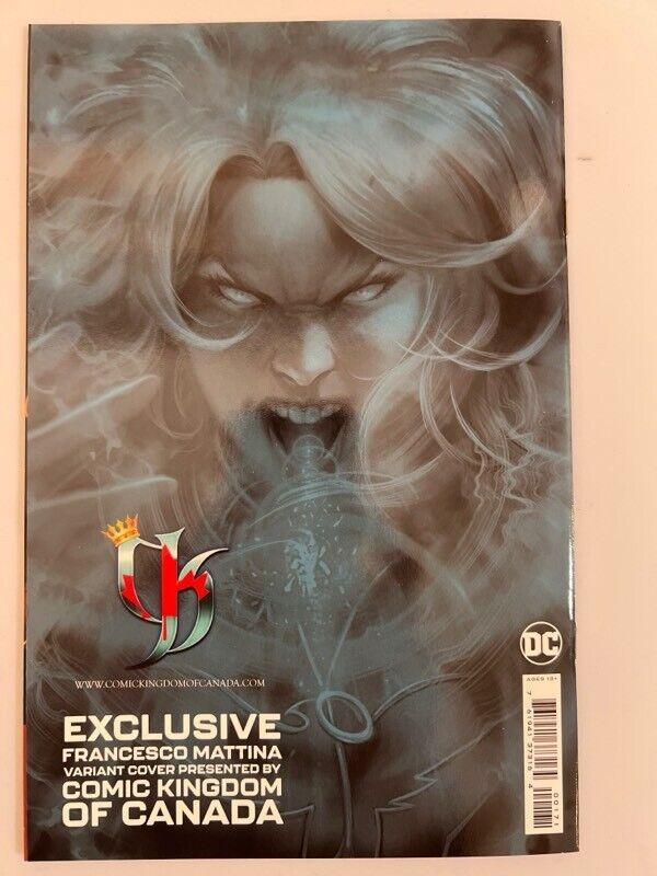 Deathstroke Inc #1 Francesco Mattina Minimal Variant Ltd 1500