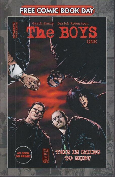 The Boys #1 - Free Comic Book Day 2020 - Dynamite Entertainment
