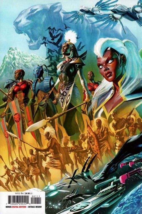 BLACK PANTHER #1 – Alex Ross Wrap-Around Cover – FIRST PRINT