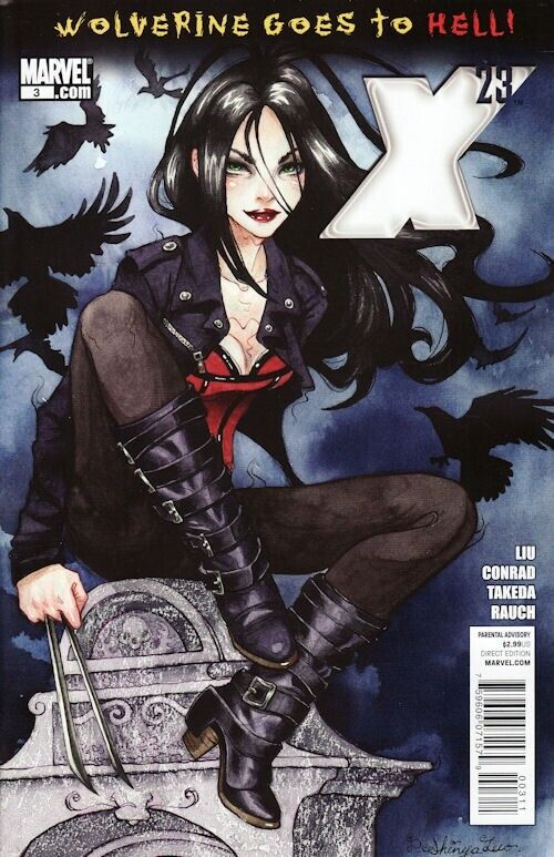 X-23 #3 Hi-Grade Sana Takeda Art Danni Shinya Luo Cover Marvel Comics 2011