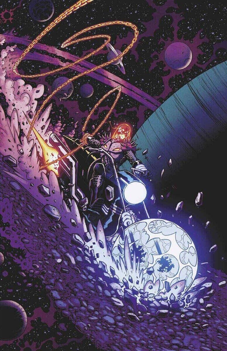 COSMIC GHOST RIDER #1 UNKNOWN COMICS NICK ROCHE EXCLUSIVE VIRGIN VAR (03/01/2023