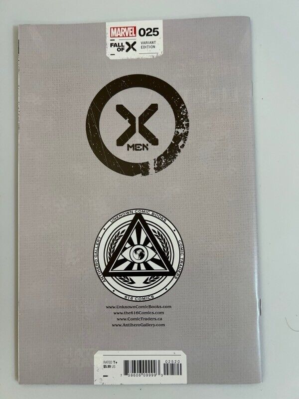 X-MEN #25 (DAVID NAKAYAMA HELLFIRE GALA EXCLUSIVE VIRGIN VARIANT) COMIC ~ Marvel