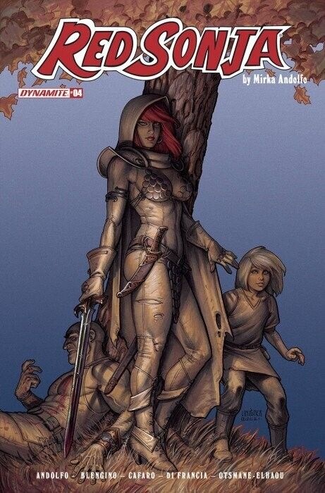 RED SONJA 4 JOSEPH MICHAEL LINSNER ANDOLFO V 9 CONAN QUEEN SHEENA DEVIL 1 CO