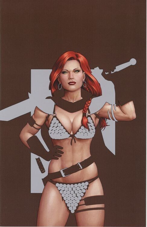 Red Sonja Empire of the Damned 1T John Tyler Christopher Virgin Foil 1:10 2024