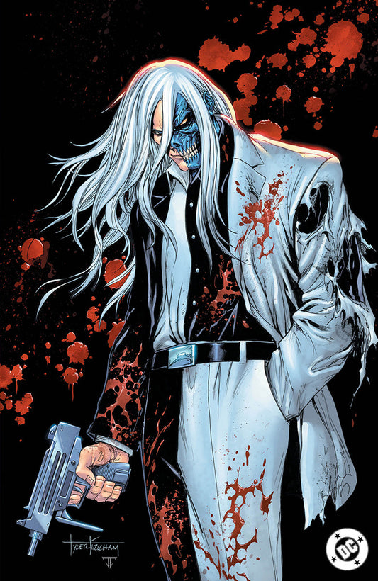 ABSOLUTE BATMAN #21 TYLER KIRKHAM EXCLUSIVE BATTLE DAMAGED TWO-FACE VIRGIN VAR (06/17/2026)