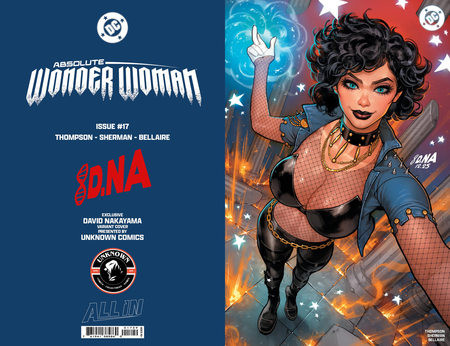ABSOLUTE WONDER WOMAN #17 DAVID NAKAYAMA Megacon 2026 EXCLUSIVE VIRGIN VAR (02/25/2026)