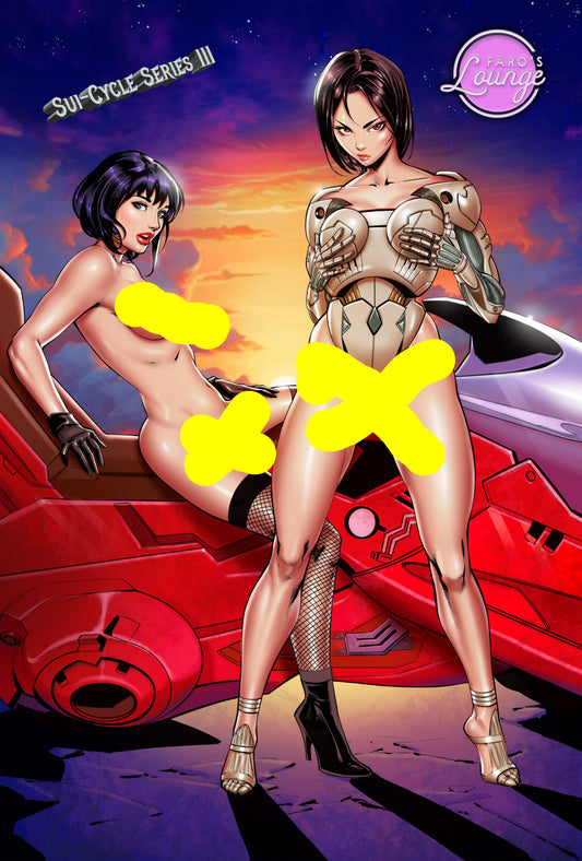 Sui-Cycle Series 3 – Akira Angel Chopper | Mature Art Book | Faro's Lounge