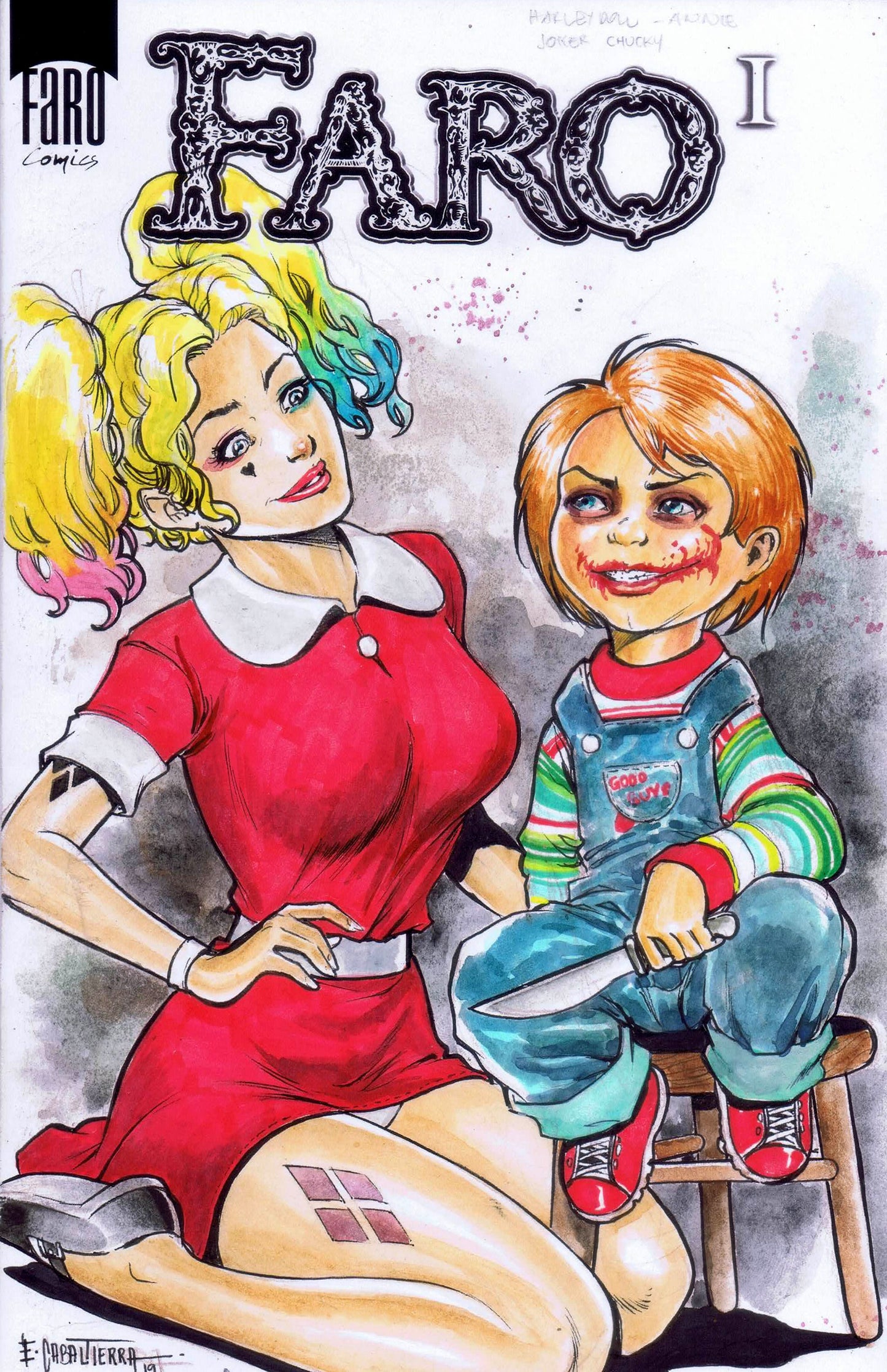 Happy Harley Days #1 – Harley Quinn & Jessica Rabbit | Mature Art Book | Faro's Lounge