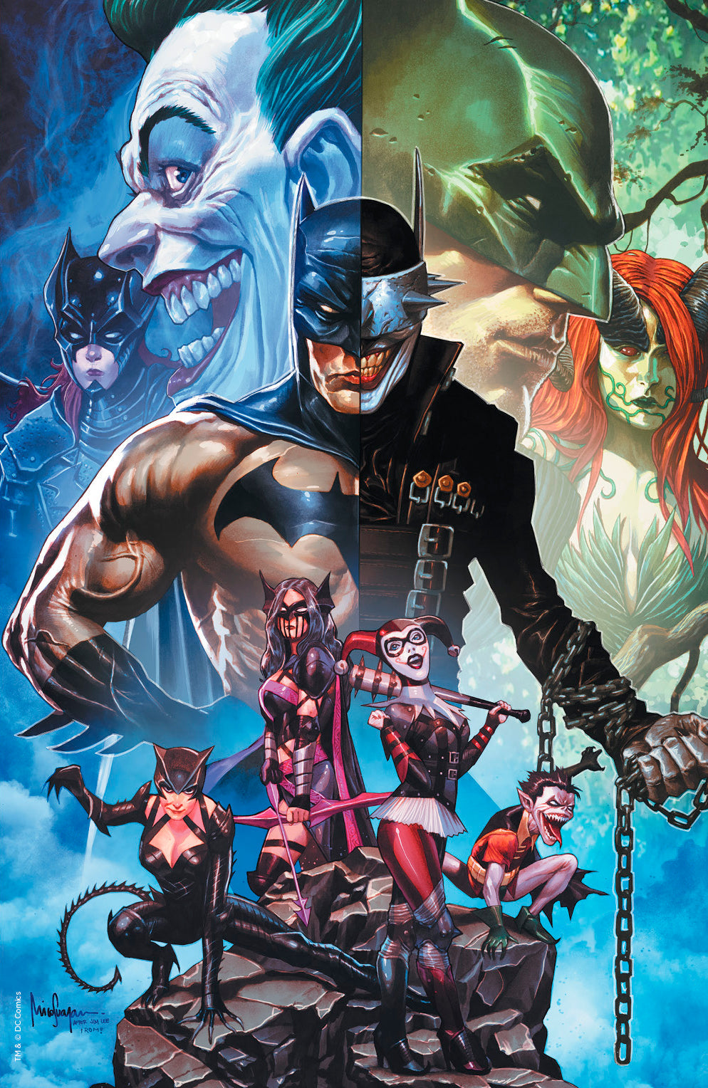 Batman Who Laughs #6 (Of 6) Unknown Comic Suayan Exclusive Virgin (06/12/2019)
