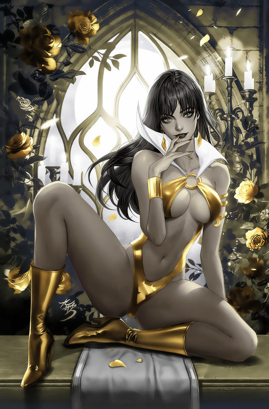VAMPIRELLA #1 - FAN YANG COVER B GOLD HEROESCON 2026 EXCLUSIVE LTD 150