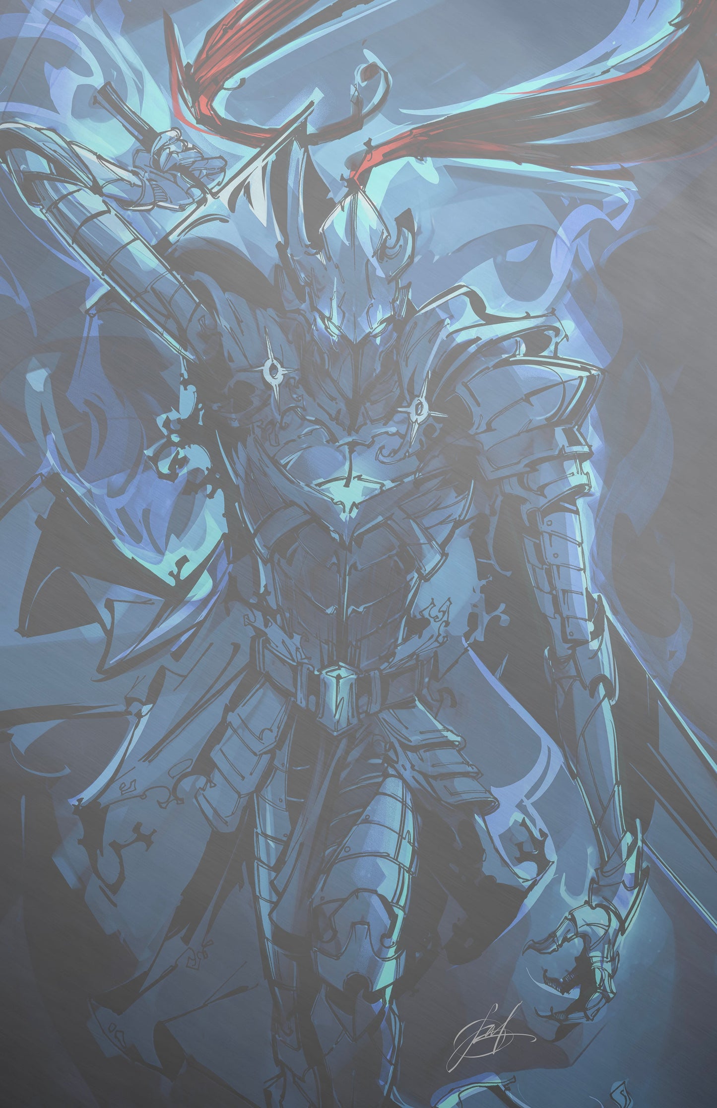 FAME: CHUGONG SOLO LEVELING - VIKTOR MILLER GAUSA IGRIS COVER C FOIL FANEXPO NEW ORLEANS KNIGHT OF COMICS EXCLUSIVE LTD 15