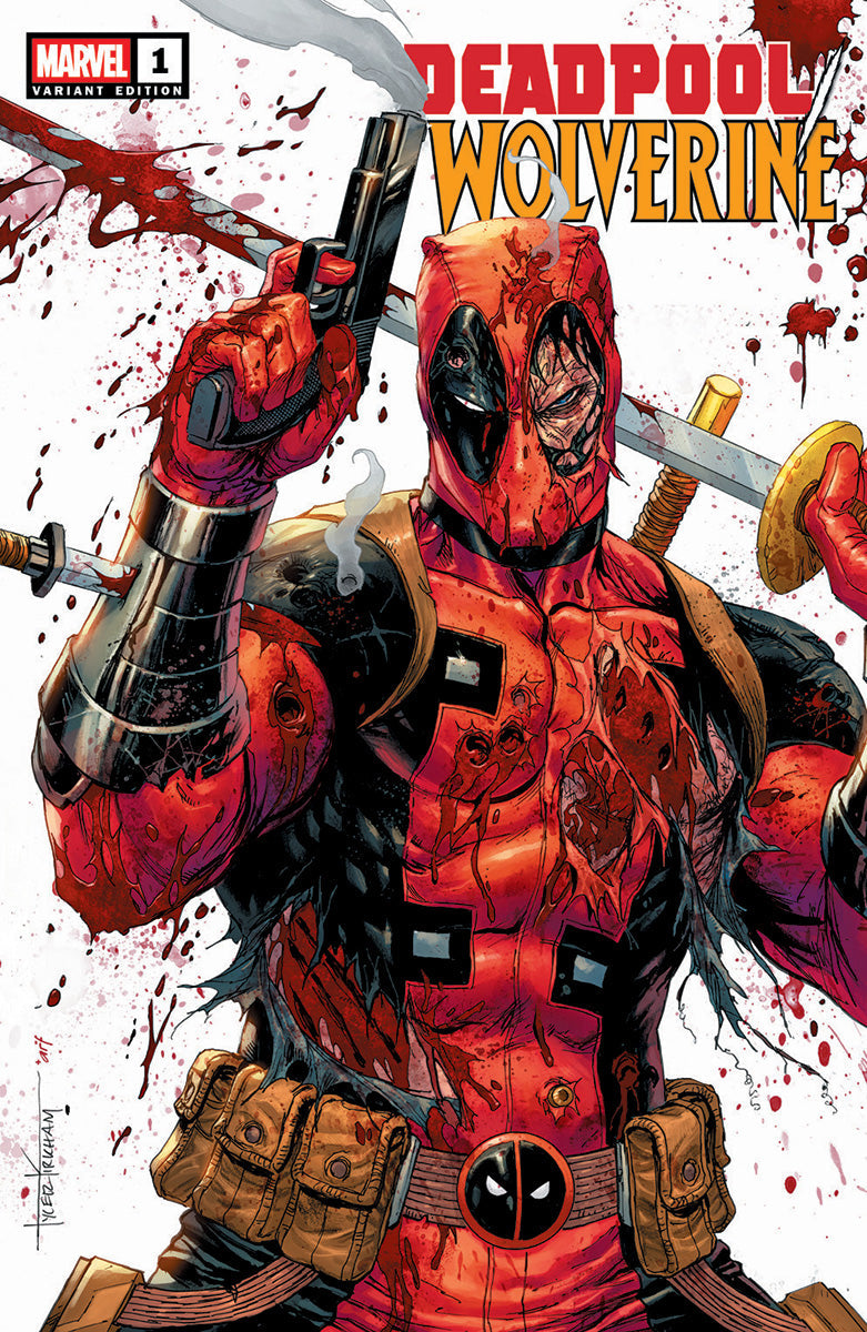 Deadpool / Wolverine #1 Tyler Kirkham MEGACON 2025 Exclusive Premium BATTLE DAMAGED Var (01/01/2025)