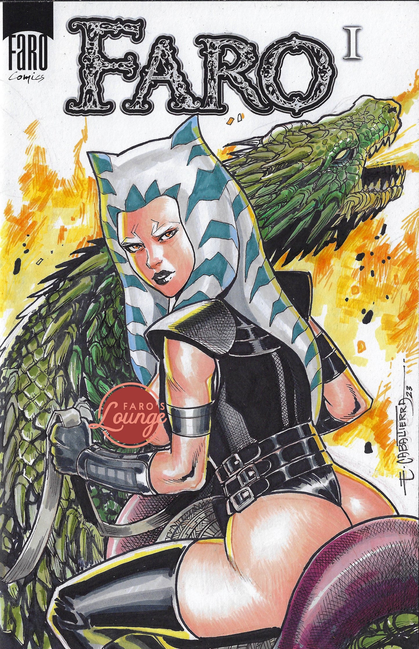 House Omega – Big Barda & The Predator Fire & Blood | Mature Art Book | Faro's Lounge