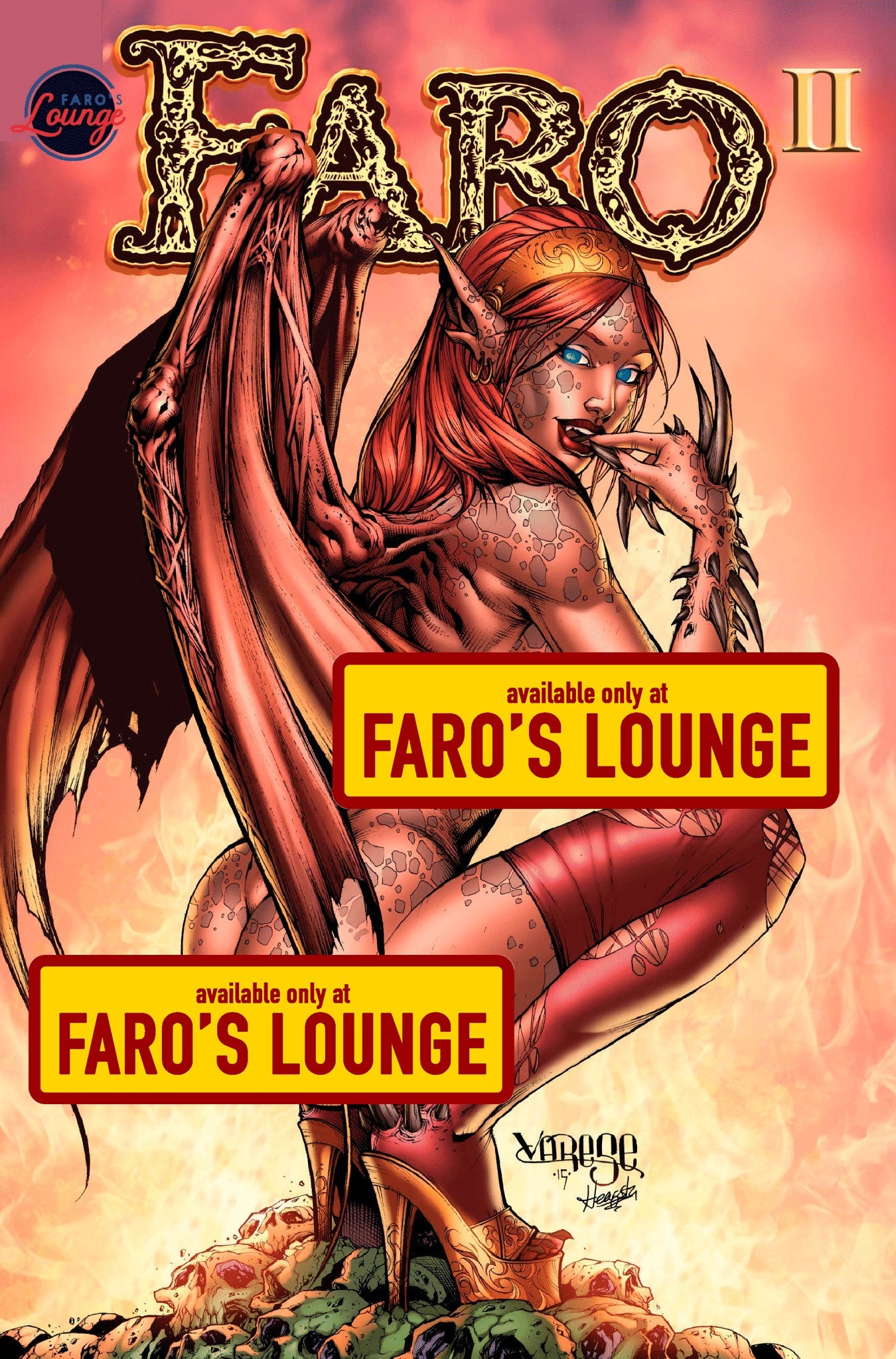 Faro Book 2 – Digital Download | The White Widow & Abraham Lincoln Alt-History Mature Graphic Novel