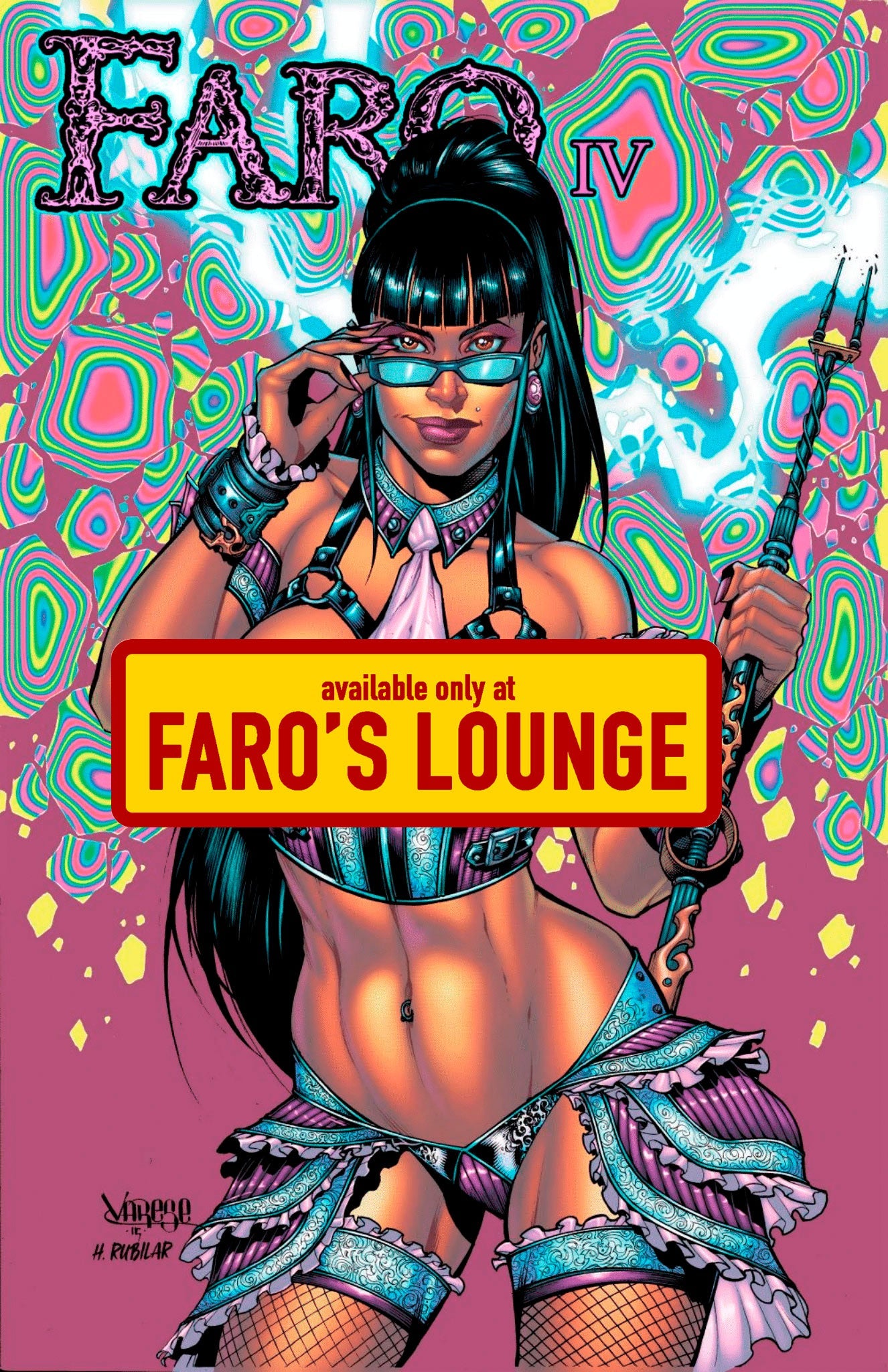 Faro: Book 4 – Digital Download | Miss Marigold & Abraham Lincoln in Amsterdam Mature Alt-History Graphic Novel