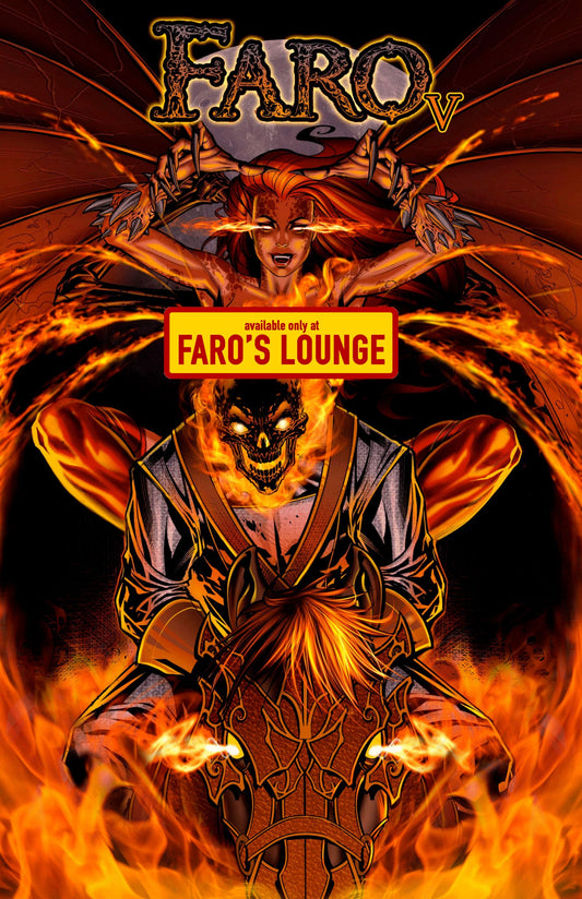 Faro: Book 5 – Ghost Raider Cover | Mature Full-Color Graphic Novel by Jose Varese