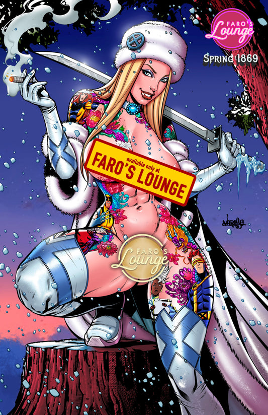 Faro: Spring 1869 – Digital Download | Yakuza Emma Frost & Miss Marigold Mature Alt-History Graphic Novel