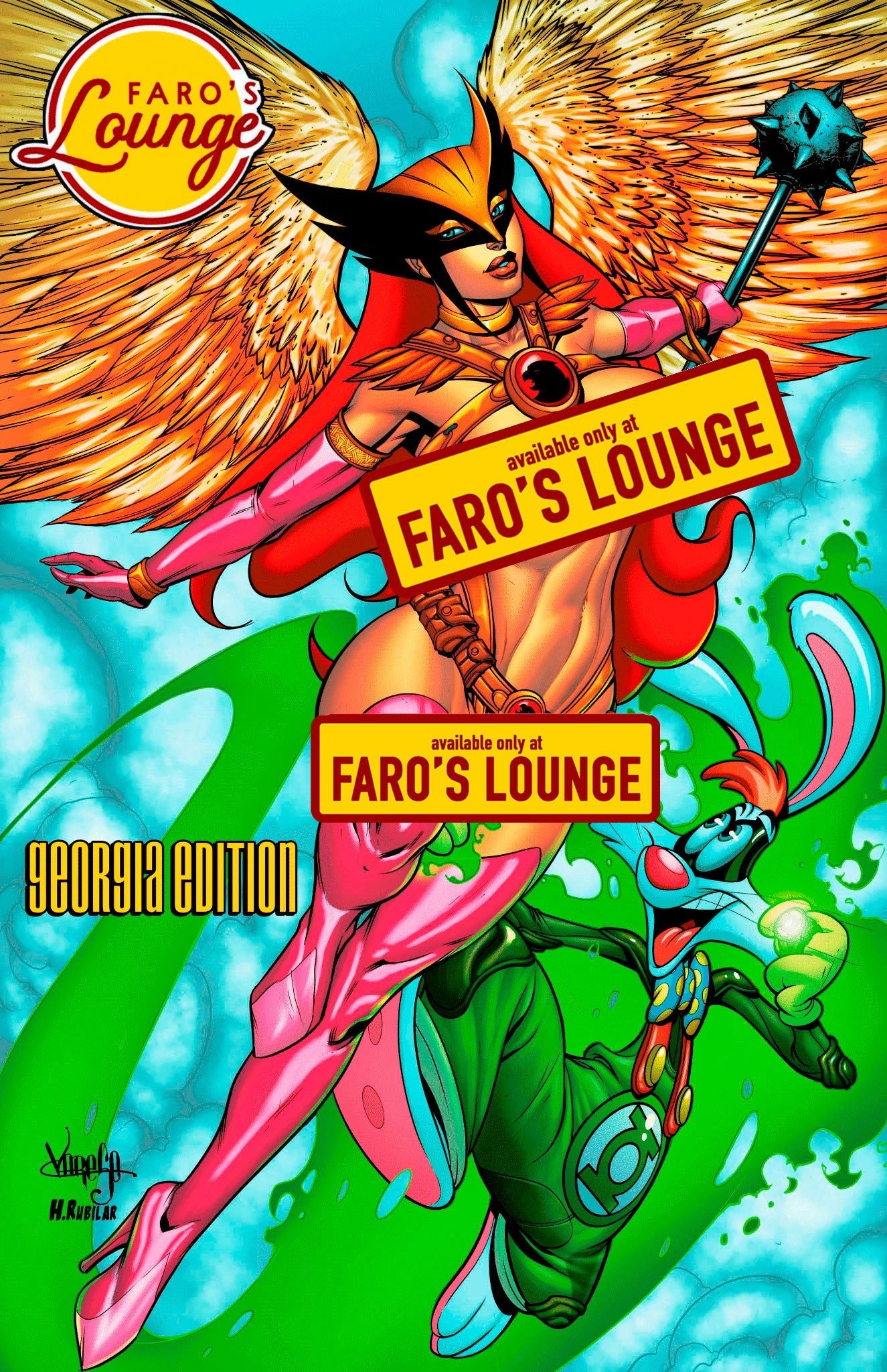 American Safari Sketchbook – Georgia -- Pinup Art & Erotic Fan Fiction by Faro Kane
