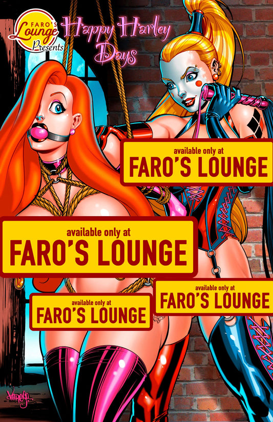 Happy Harley Days #1 – Harley Quinn & Jessica Rabbit | Mature Art Book | Faro's Lounge