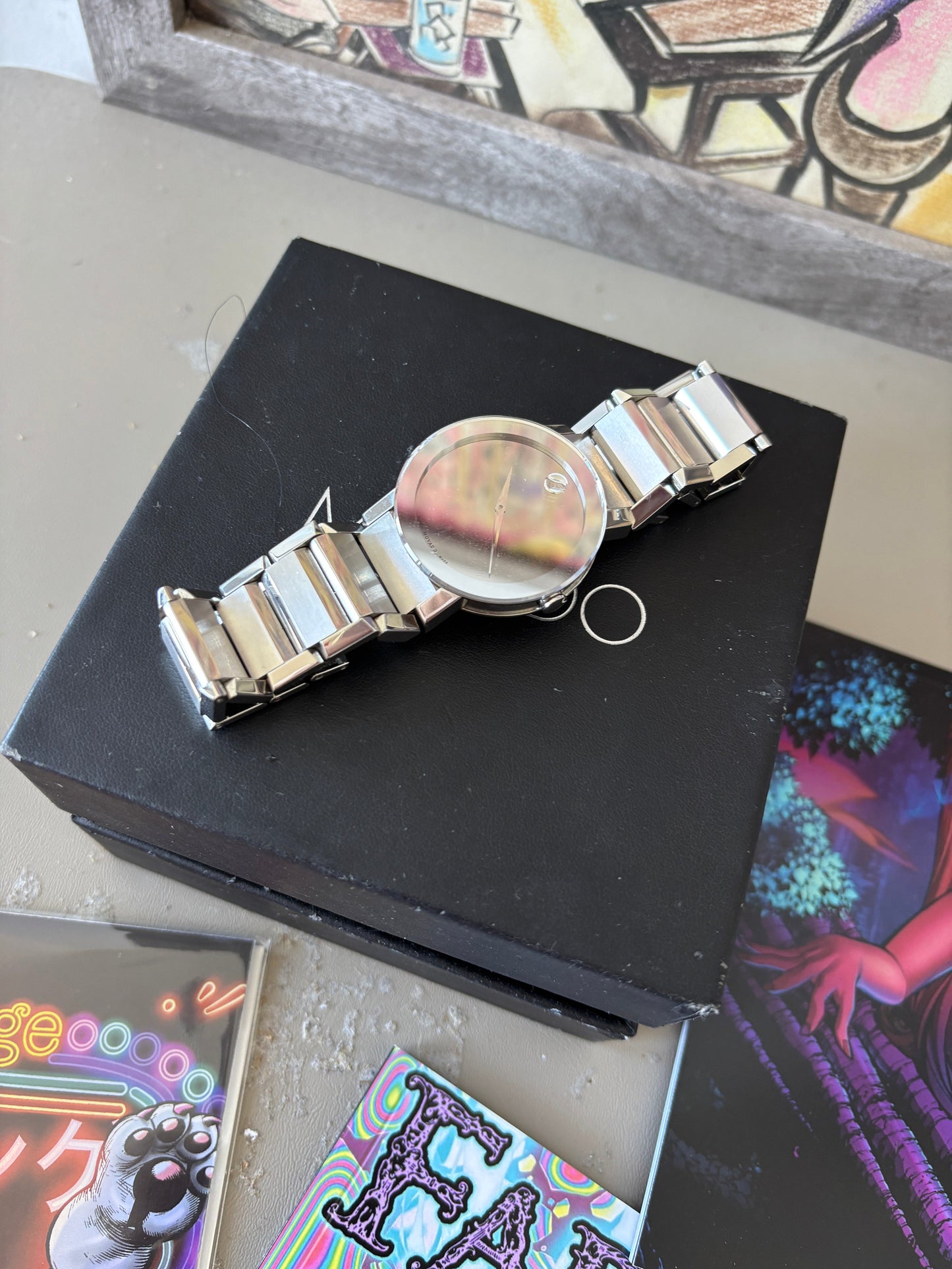Silver Surfer Technomarine Stainless Steel Watch – Limited Edition 90s Marvel Collection | Faro's Lounge