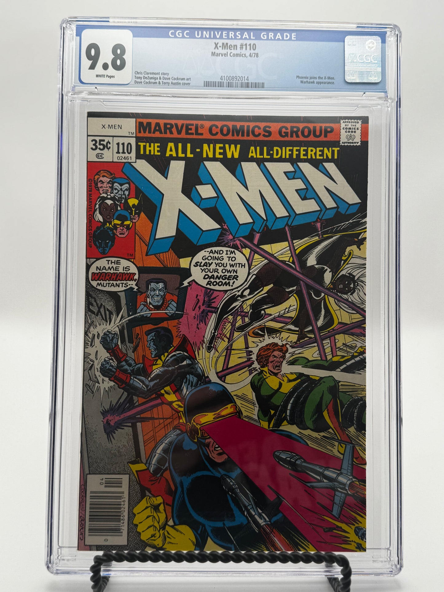 X-Men #110 CGC 9.8 Blue Label 1978 [IN STOCK]