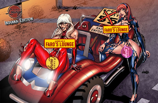American Safari Sketchbook – Gwen & Mary Jane Spider-Mobile | Indiana Edition | Faro's Lounge