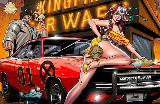American Safari Sketchbook – Kingpin Fried Chicken & Daisy Dukes Rogue | Kentucky Edition | Faro's Lounge