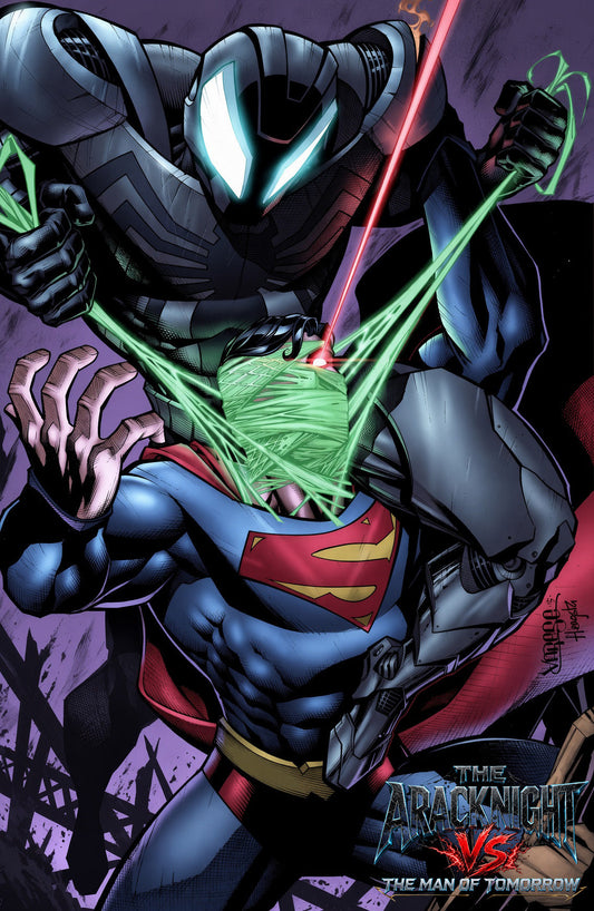 PRE-ORDER -- The AracKnight #3 – Digital Download | Spider-Man V Superman Cover