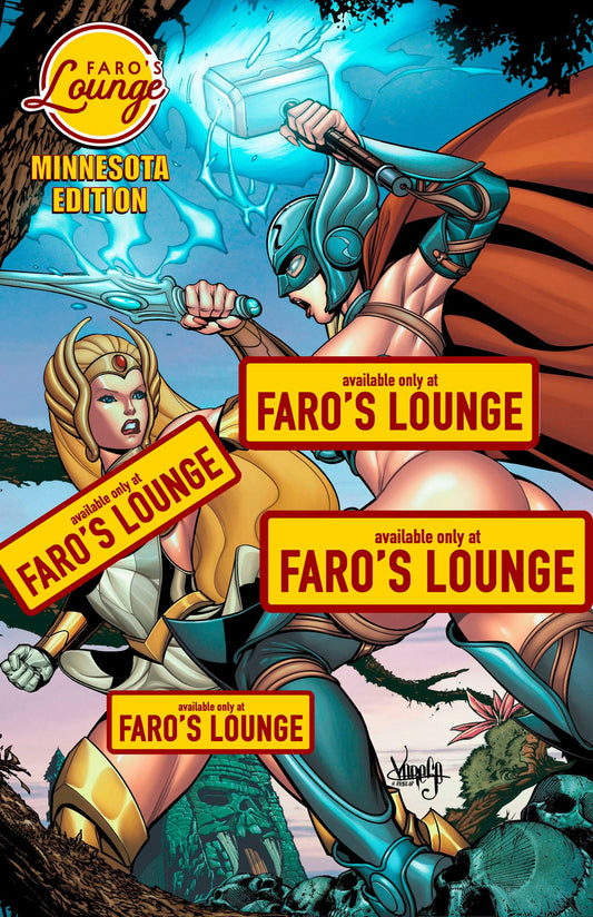 American Safari Sketchbook – She-Ra vs. Lady Thor | Minnesota Edition | Faro's Lounge